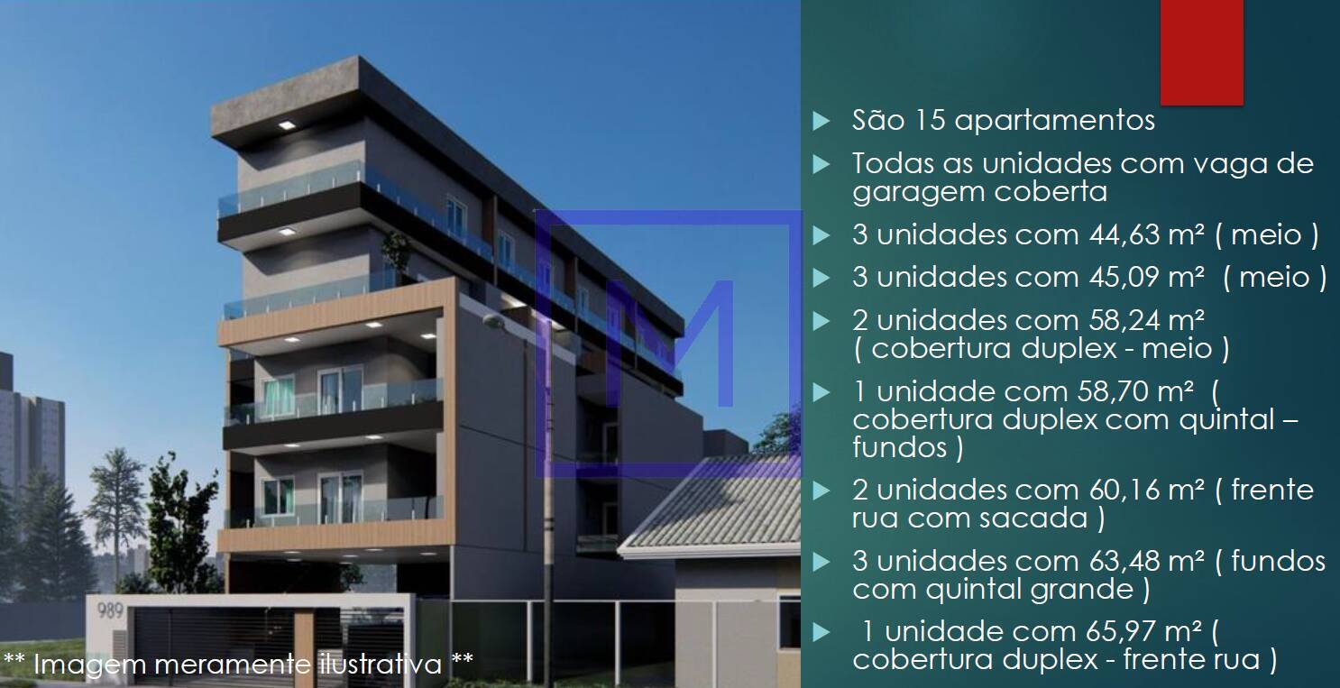 Apartamento à venda com 2 quartos, 45m² - Foto 3