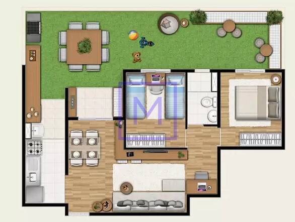 Apartamento à venda com 2 quartos, 50m² - Foto 35